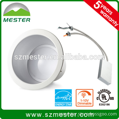 Indoor Commercial Lighting Energy Star LED dowlight 277V 3000k 4000k